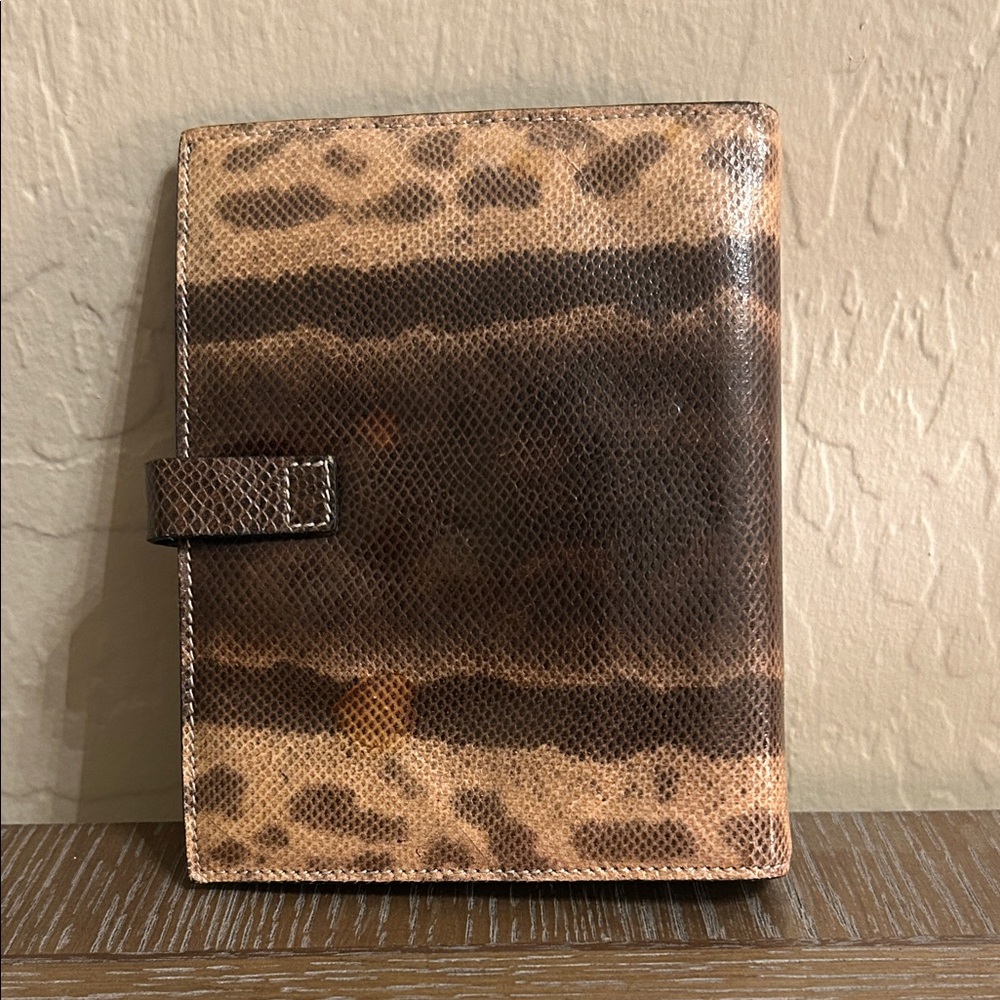 Gucci | Genuine Python Snakeskin Leather Agenda Planner - Picture 2 of 6